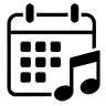 Music Event Icon 96